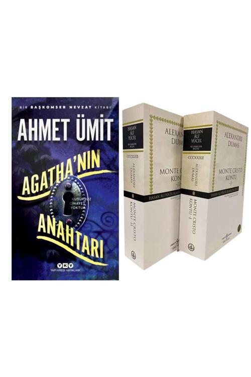 Agatha’Nın Anahtarı - Monte Cristo Kontu - 2 Kitap Takım - Alexandre Dumas