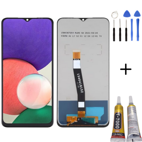 TE Samsung A22 5G A226F  Uyumlu Lcd Ekran Servis + Montaj Kiti