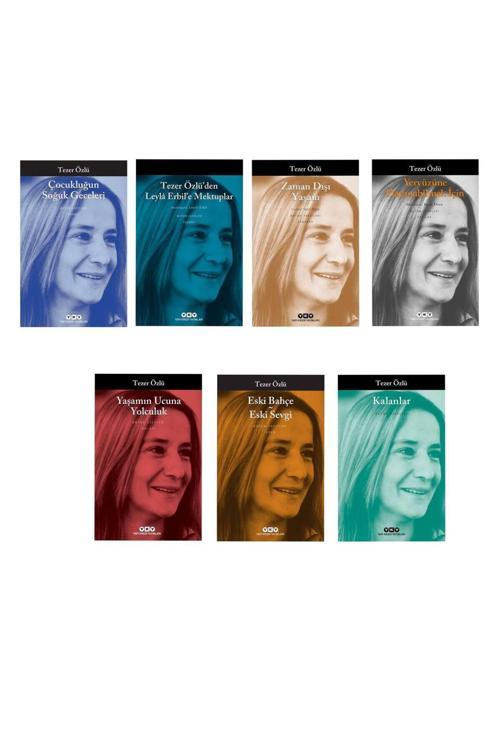 Tezer Özlü Şiir Seti 8 Kitap - Kalanlar Eski Bahçe Yaşamın Ucuna Yolculuk Zaman Dışı Yaşam Yeryüzüne