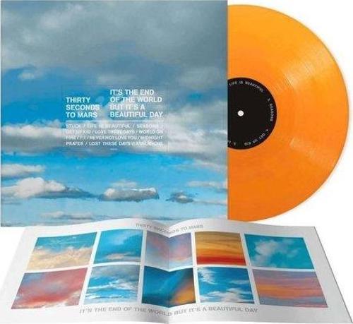 30 Seconds To Mars It's The End Of The World But It's A Beautiful Day,Limited Edition, Orange Opaque