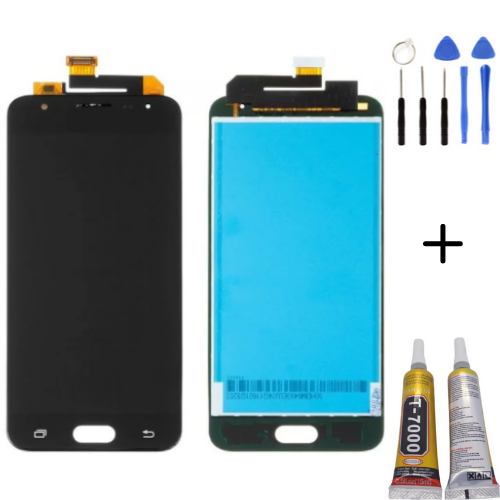 TE Samsung J5 Prime G570 Uyumlu OLED Lcd Ekran Siyah + Full Set