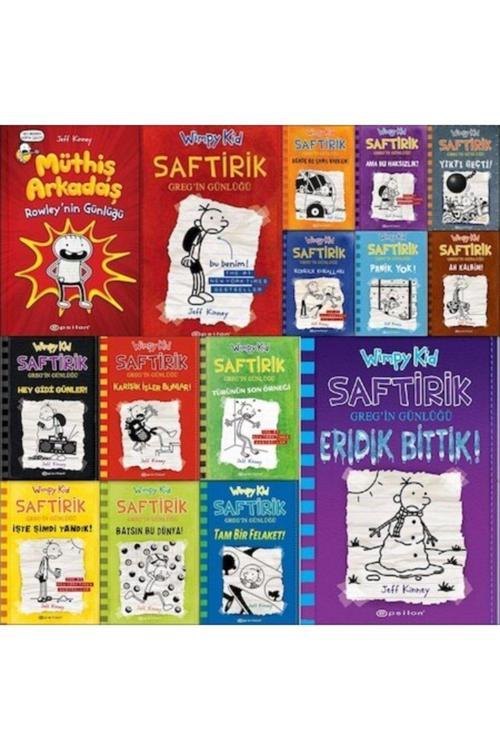 Saftirik Gregin Günlüğü + Müthiş Arkadaş Rowley 15 Kitap Set