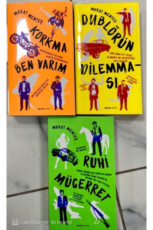 Alfa Yayınları Murat Menteş 3 Kitap Korkma Ben Varım-Dublörün Dilemması-Ruhi Mücerret Dinamik