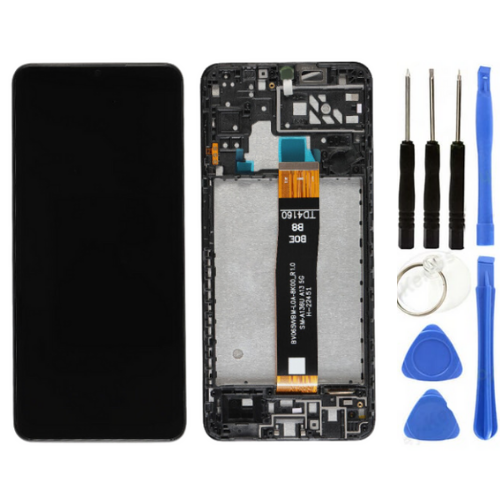 TE Samsung A04S A047F Uyumlu A Kalite Çıtalı Lcd Ekran + Tamir Seti