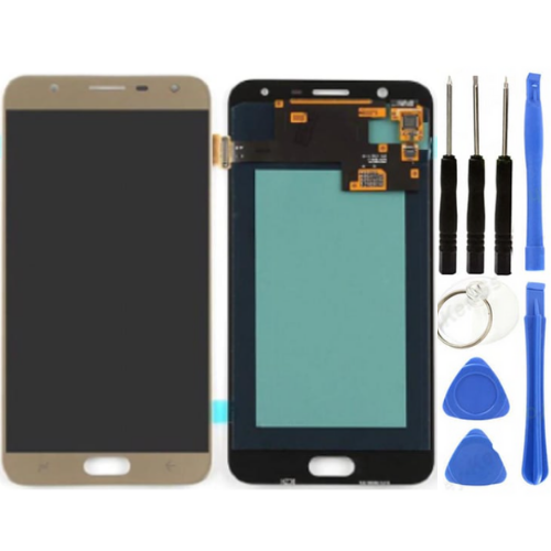 TE Samsung J7 Duo J720 Uyumlu Lcd Ekran Servis Gold + Tamir Seti