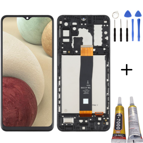 TE Samsung A32 5G A326F Uyumlu OLED Çıtalı Lcd Ekran+Montaj Kiti