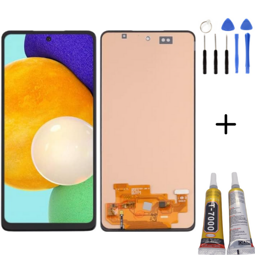 TE Samsung A52 5G A526F Uyumlu Lcd Ekran Servis + Montaj Kiti