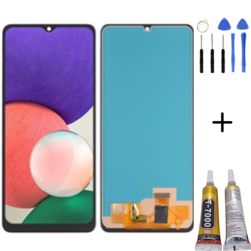 TE Samsung A22 A225F Uyumlu Lcd Ekran Servis + Montaj Kiti