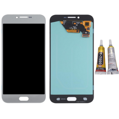 TE Samsung A8 2016 A810F Uyumlu Lcd Ekran Servis Mavi + B7000