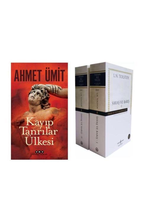 Ahmet Ümit Kayıp Tanrılar Ülkesi - Lev Nikolayeviç Tolstoy Savaş Ve Barış 2 Cilt Takım