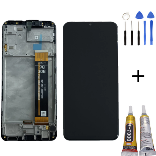 TE Samsung A23 5G A236F Uyumlu A Kalite Çıtalı Lcd Ekran + Full Set