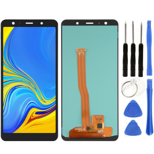 TE Samsung A7 2018 A750F Uyumlu OLED Lcd Ekran + Tamir Seti