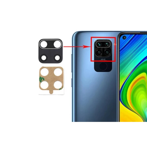 Xiaomi Redmi Note 9S Arka Kamera Camı Lensi Çitalı Full