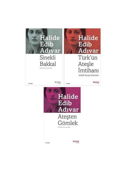 Ateşten Gömlek - Sinekli Bakkal - Türk'Ün Ateşle Imtihanı Halide Edib Adıvar - 3 Kitap Set