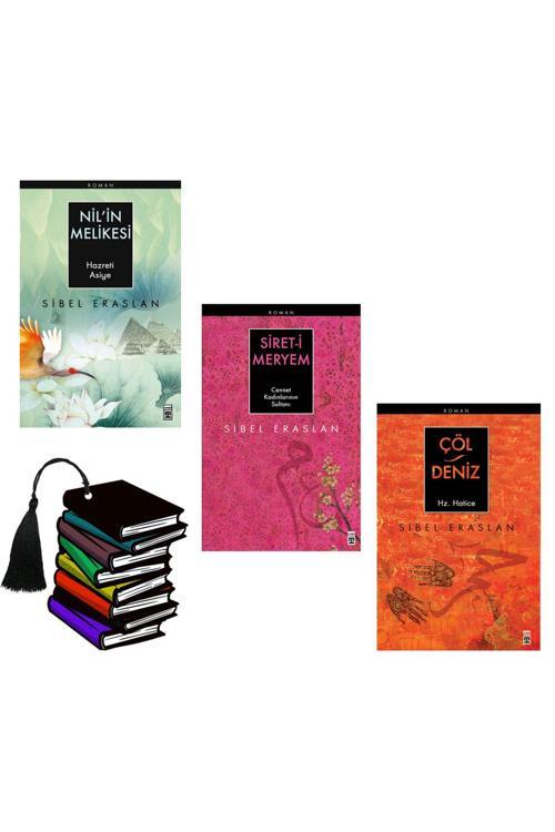 Sibel Eraslan - Nilin Melikesi - Siret-İ Meryem - Çöl Deniz - 3Kitap Yırtılmaz Ayraç Hediyeli Set