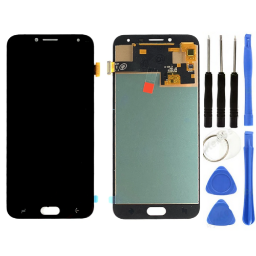 TE Samsung J4 J400 Uyumlu A Kalite Lcd Ekran Siyah + Tamir Seti