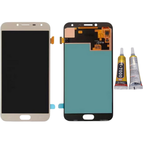 TE Samsung J4 J400 Uyumlu Lcd Ekran Gold + B7000