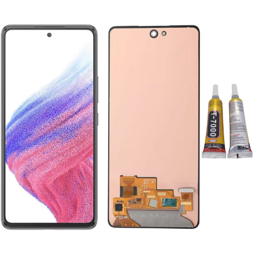 TE Samsung A53 5G A536F Uyumlu OLED Lcd Ekran + B7000