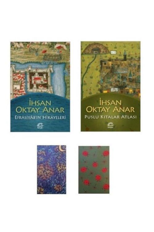 Puslu Kıtalar Atlası - Efrasiyab'In Hikayeleri -2 Adet Not Defteri Hediye