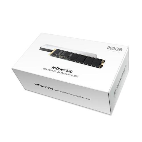 TS960GJDM520 960 GB Jetdrıve 520 570/460Mb/s 1 inch mSATA3 Mac SSD + Kit Harddisk
