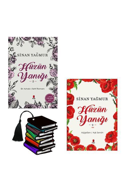 Sinan Yağmur - Hüzün Yanığı 1 - Ve - Hüzün Yanığı 2 - Yırtılmaz Ayraç Hediyeli 2 Kitap Set