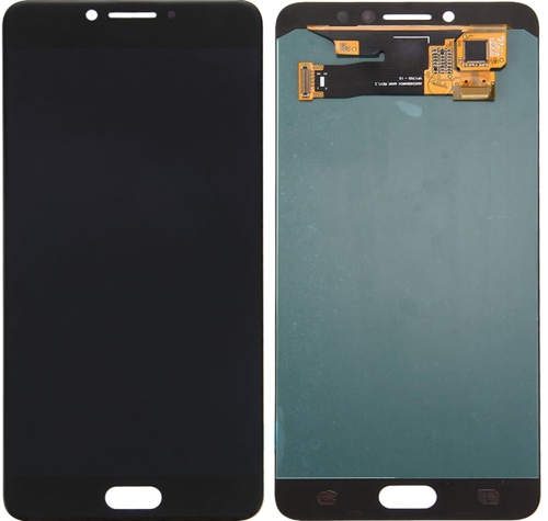 TE Samsung C7 Pro C7010 Uyumlu Lcd Ekran Dokunmatik Siyah 