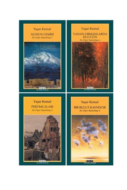 Bu Diyar Baştanbaşa 4 Kitap Set - Yaşar Kemal