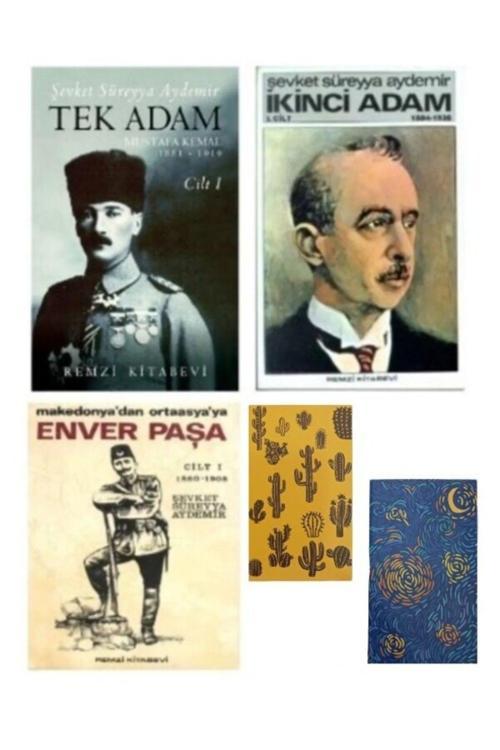 Şevket Süreyya Aydemir Tarihi Kişilikler Seti 1- 2 Adet Not Defteri Hediye