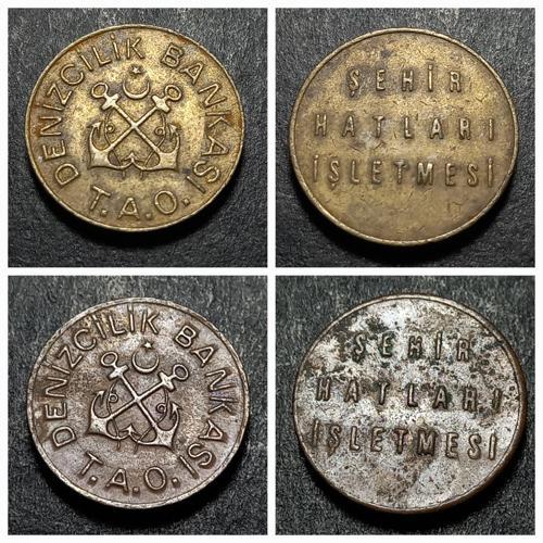 39963683504a0574ea T.A.O. Denizcilik Bankası Küçük/Büyük Jeton