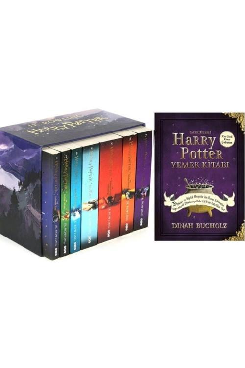 Harry Potter 7 Kitap + Gayriresmi Harry Potter Yemek Kitabı Seti
