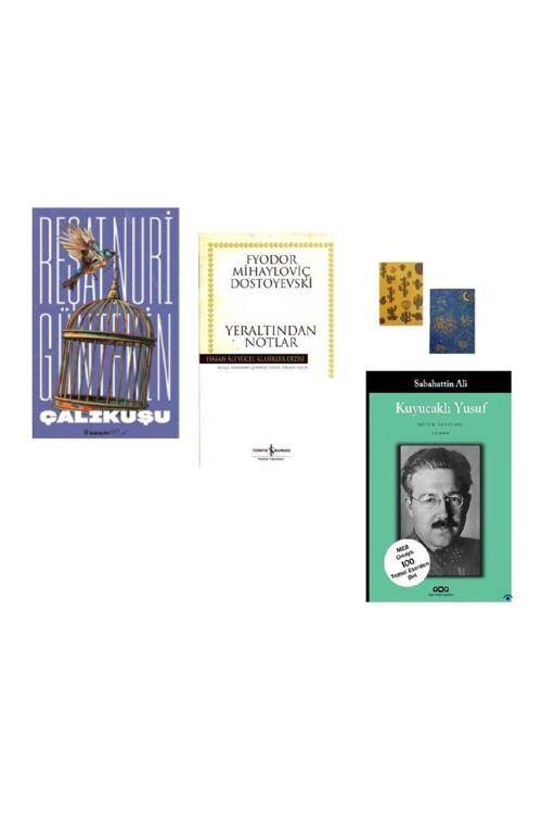 Çalıkuşu -Yeraltından Notlar - Kuyucaklı Yusuf ( 2 Defter Hediye)