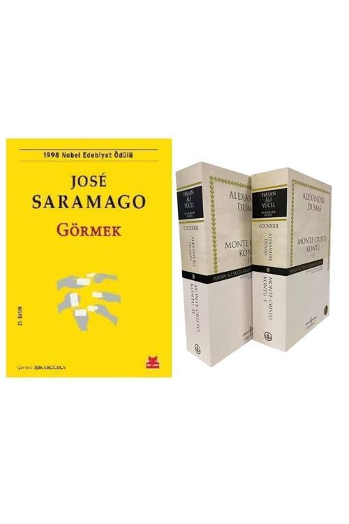 Görmek - Jose Saramago - Monte Cristo Kontu - 2 Kitap Takım - Alexandre Dumas