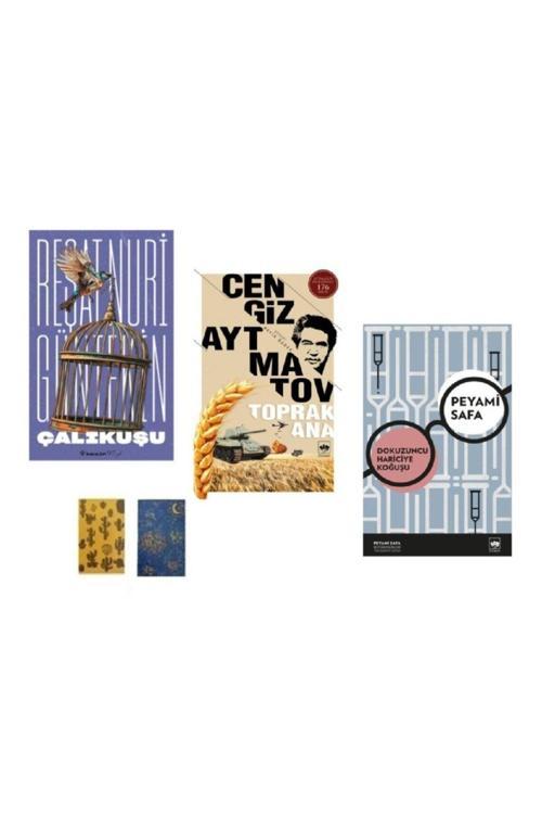 Çalıkuşu - Toprak Ana - Dokuzuncu Hariciye Koğuşu ( 2 Not Defter Hediye)
