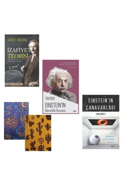 Albert Einstein - Izafiyet Teorisi - Einsten'İn Görelilik Kuram Einsten'İn Canavarları Defter Hediye