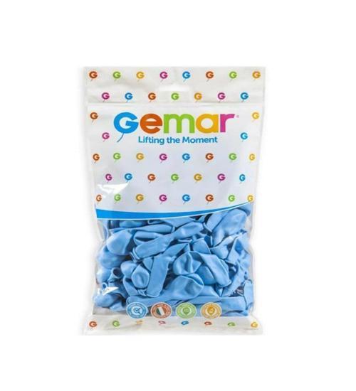 Parti Doğum Günü Organizasyon Balon - 28 Cm. - Açık Mavi - 100 Adet