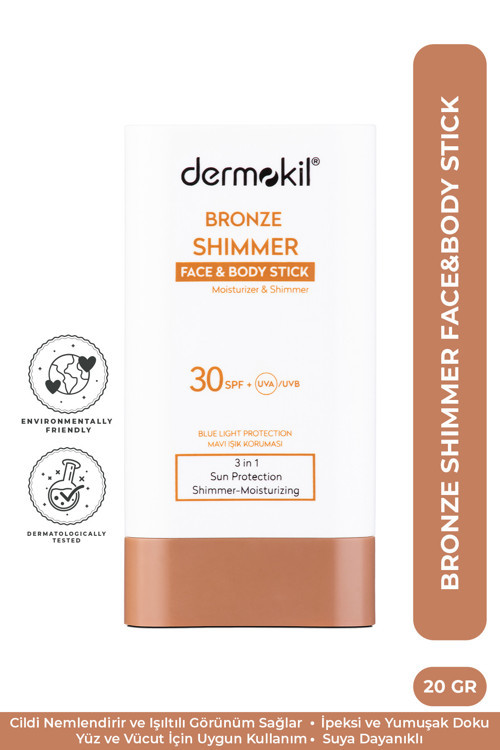 Bronze Shimmer Face&Body Stick SPF 30 Bronzlaştırıcı Etkili Stick Güneş Koruyucu