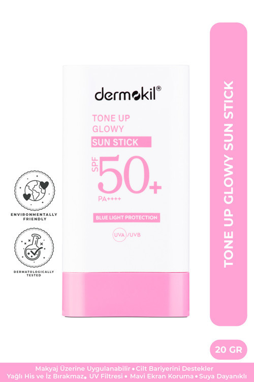 Tone Up Glowy Sun Stick 50 + SPF Ton Eşitleyici Stick Güneş Koruyucu
