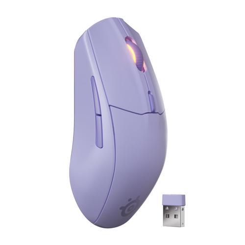 Rival 3 Wireless Gen 2 Gaming Mouse - 2.4GHz ve Bluetooth Bağlantı - Lila