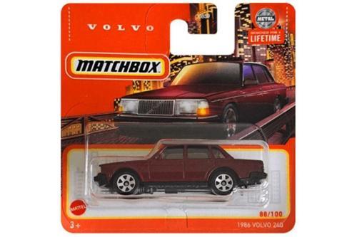 Matchbox 1986 Volvo 240 - Bordo (1/64)