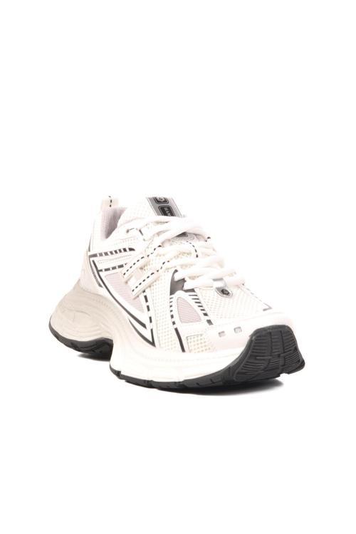 Dalia 101 25643 G Beyaz-Siyah Spor Ayakkabı