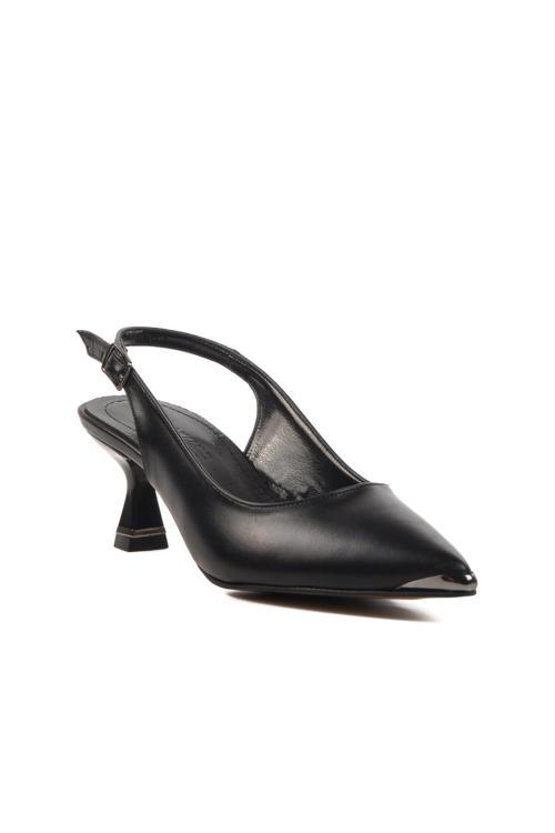 357140 Z Siyah  Kadın Topuklu Ayakkabı Stiletto