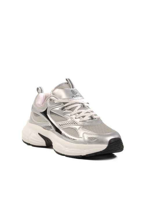 Gümüş Fileli Erkek Spor Ayakkabı MS-251-530 M