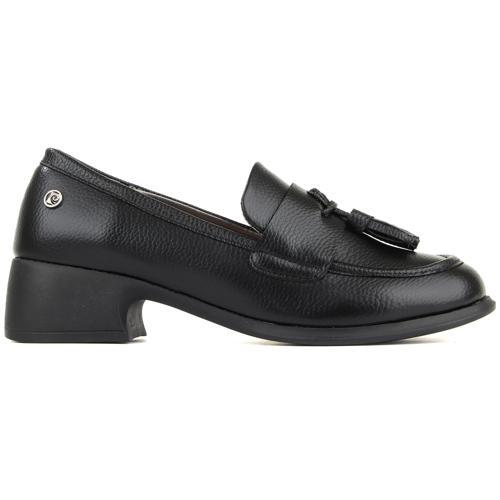 54276 Kare Topuklu Loafer Kadın Ayakkabı