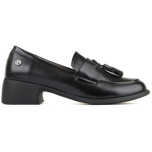 54276 Kare Topuklu Loafer Kadın Ayakkabı