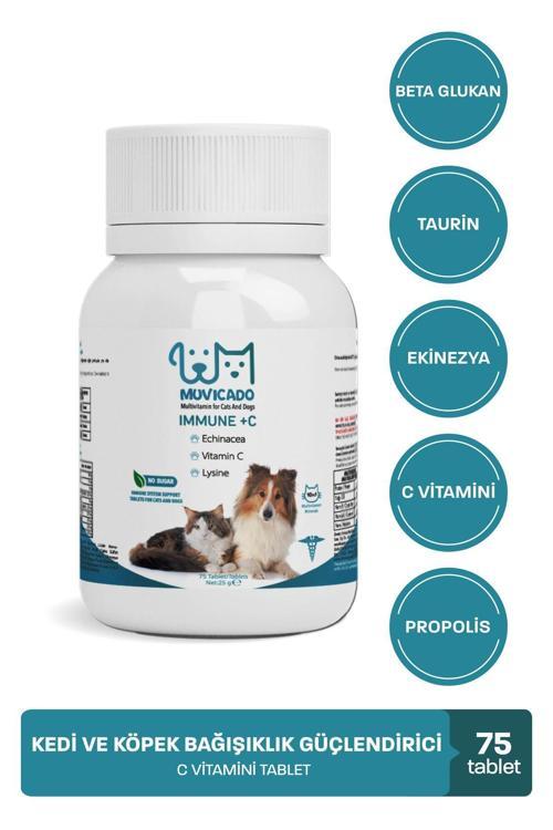 Immune C Vitamini Kedi Ve Köpekler Için Bağışıklık Sistemini Destekleyici Ve Güçlendirici Tablet