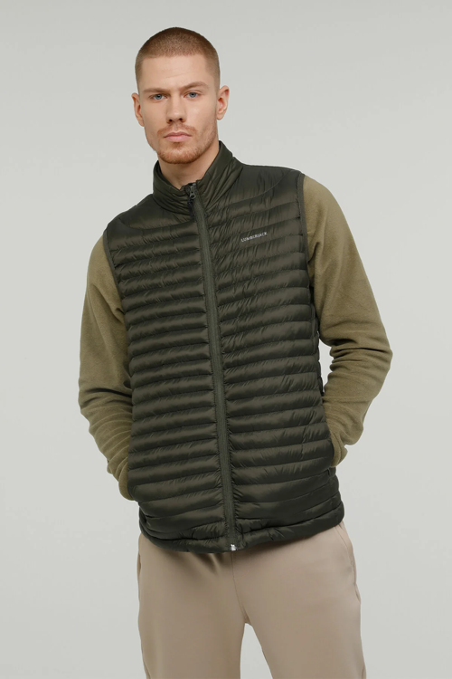 SN6 Perry Vest Fermuarlı Cepli Erkek Şişme Yelek