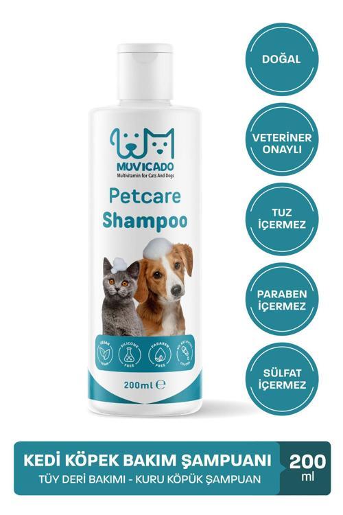 Kedi Köpek Şampuanı Tüy Döken Kedilere Özel Kedi Köpek Kuru Köpük Şampuan