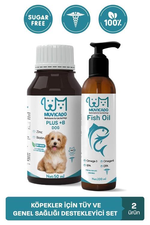 Köpek Bağışıklık Sistemi Destekleyici Omega-3 Ve Omega-6 Balık Yağı & Multivitaminli Köpek Damlası