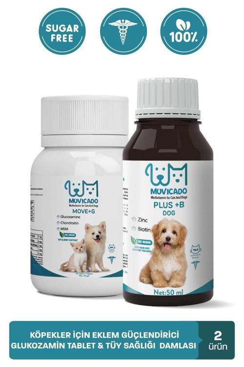 Köpek Eklem Ve Kas Sağlığı - Multivitaminli Köpek Damlası - Glukozamin Msm Kondroitin Tablet