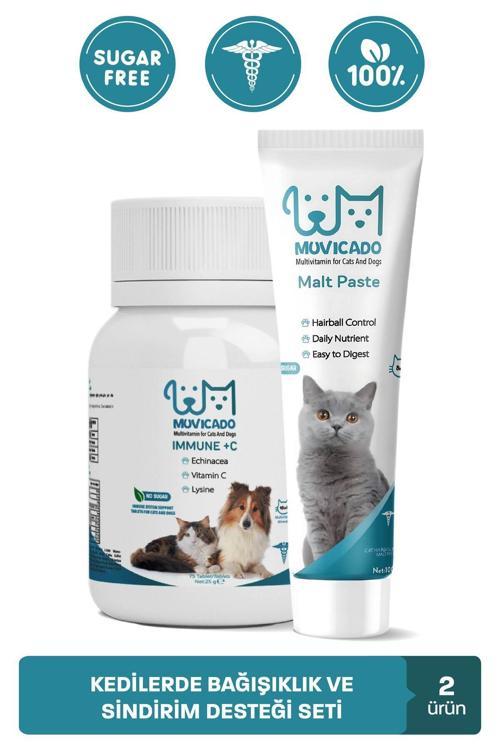 Yaşlı Ve Hamile Kedi Tüy Yumağı Engelleyici - C Vitaminli Bağışıklık Sistemi Güçlendirici